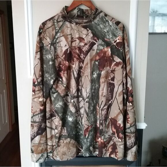 Outfitters Ridge Fusion 3-D Camo Long Sleeve Hunting Shirt Men's Size L - Picture 1 of 9